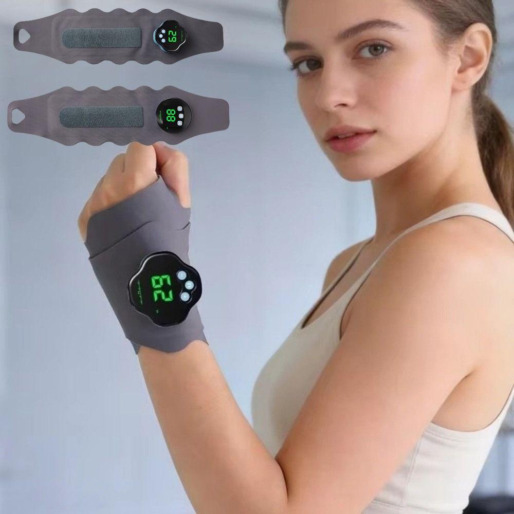Cordless Hand Massage Protector Vibration Wrist Support Brace EMS Wrist Massager Carpal Tunnel