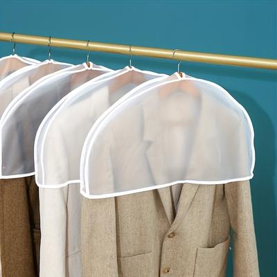 Housses à vêtements transparentes en EVA - Légères, pliables et lavables en machine - Parfaites pour protéger les costumes, les robes