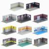 Car Model Parking Lot Scene 1/24 Simulation Scene Easy Assemble Parking Lot Display Car Garage Toy Car Model Car Model Lovers