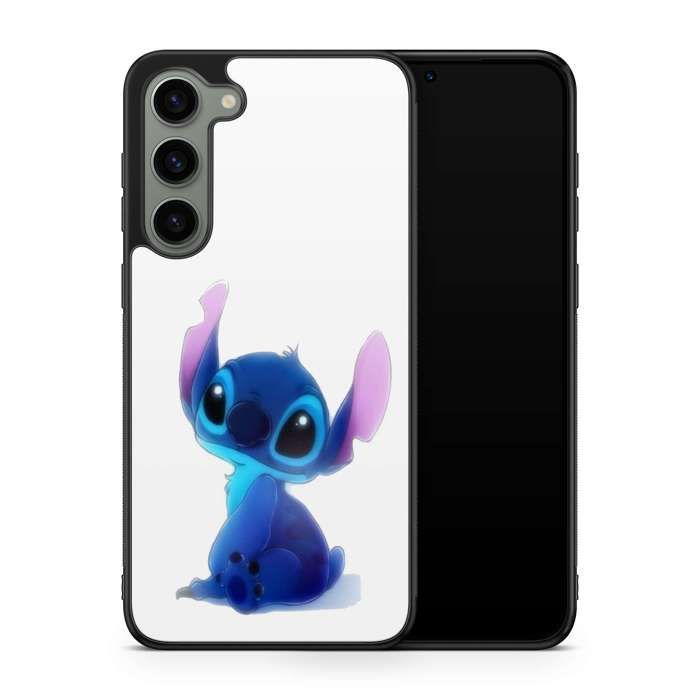 Phone case - CRAZY CASE - Samsung Galaxy A13 - Stitch Disney - Flexible silicone - High quality nero