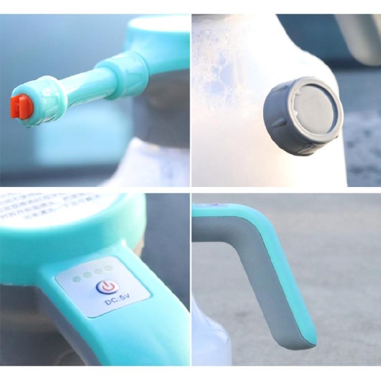 Electric Watering Can with 1.5Liter Water Capacity for Effortlessly Plant Care for Gardens Balconies and Greenhouses