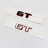 1Pc New style Two tone ABS Rear Trunk Decal Emblem Badge Sticker For GT R S C GTR GTS GTC C190 Car Accessories