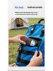 V9 Wearable Smart Speaker: Touchscreen Multifunctional Device with Calendar, Weather, Alarm, Magnetic Back Clip, and HIFI Sound Quality