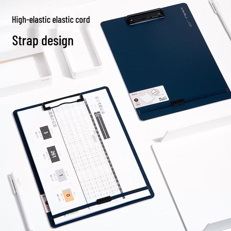 Deli A4 Clipboard with Metal Clip