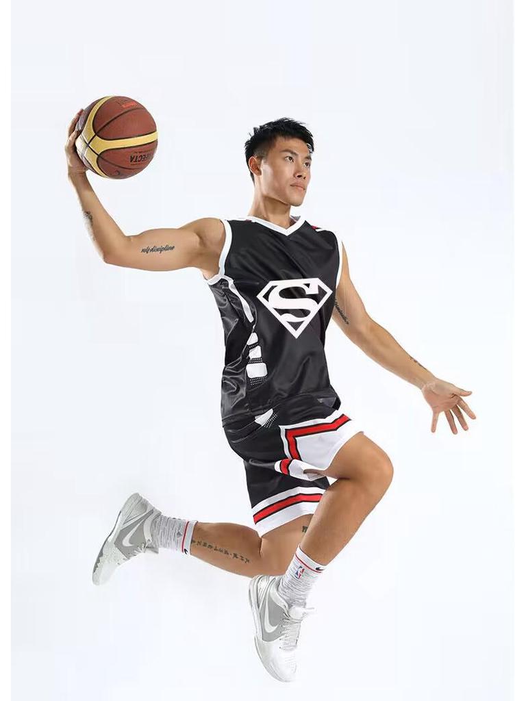 Custom Kids' Basketball Jersey Set - Personalized with Number for Cross-Border Competition Training