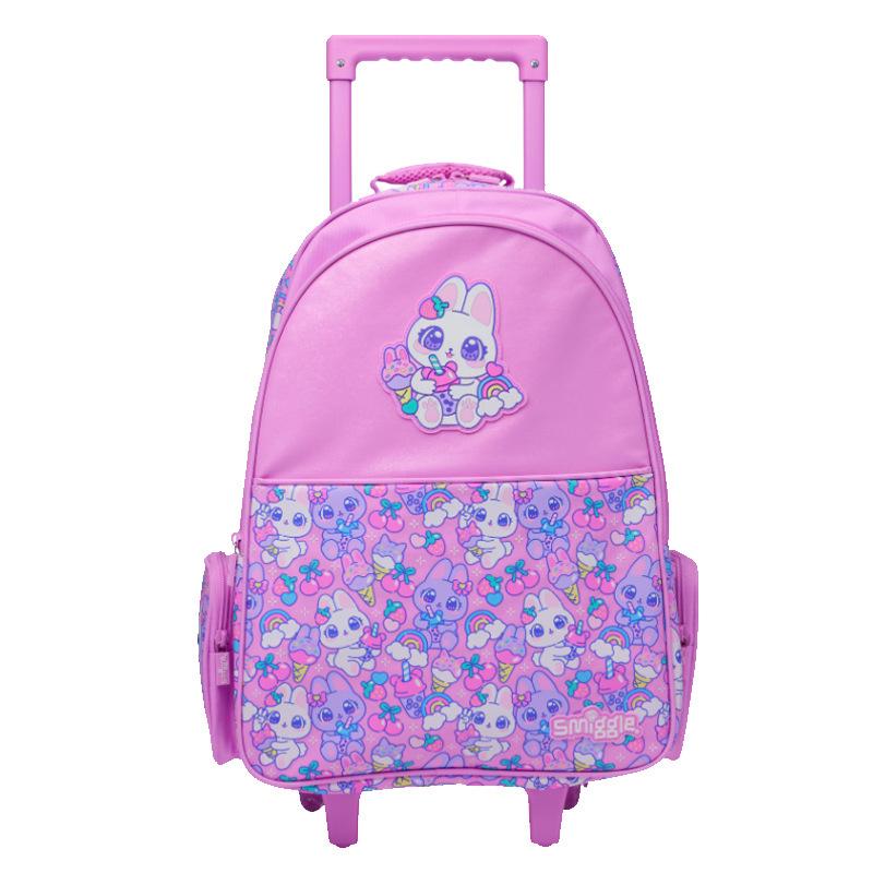 Smiggle Cartoon Rucksack für Schulkinder – Großes Fassungsvermögen, Outdoor Freizeit Tasche