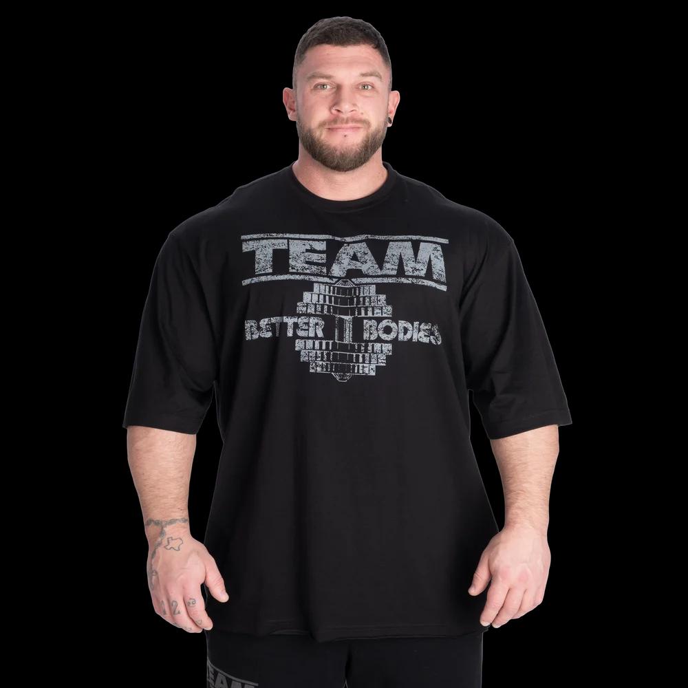 

Team Pump Cover Iron Tee Grey Fitness Training Street Trend Leisure TShirt Mens and Womens Luxury Brand Top M