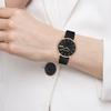 [Coach][Authorized Import] Women's Watch ELLIOT Black Dial Black Leather Strap 14504381