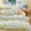 High Quality 100% Cotton Fabric Small Fresh Printed Duvet Cover 200x230 Bedding 1 Single/Double Bed Breathable and Skin Friendly