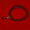 Bracciale di alta gamma a più giri con Pixiu color cinabro e perline buddiste
