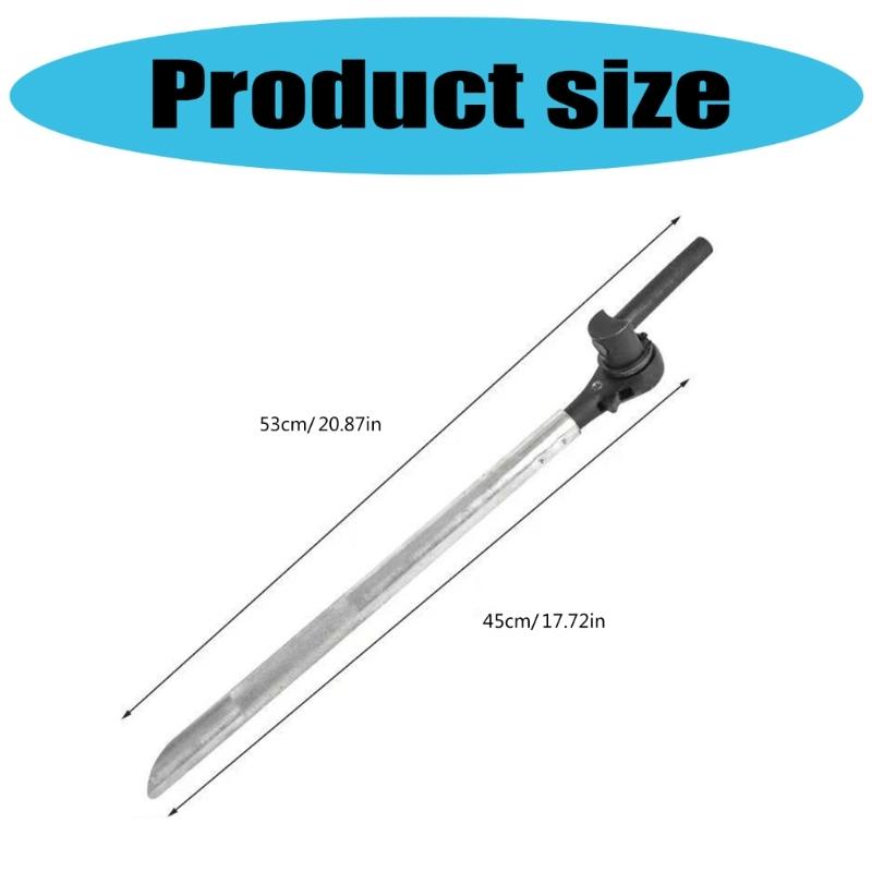 Truck Steel Cable Tightening Wrench Rope Tightener with Nonslip Long Handle Truck Steel Cable Tightener