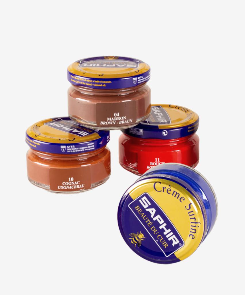 Saphir Woskowa Pasta do Butów 50 ml Odżywcza i Nabłyszczająca (Wpisz A)
