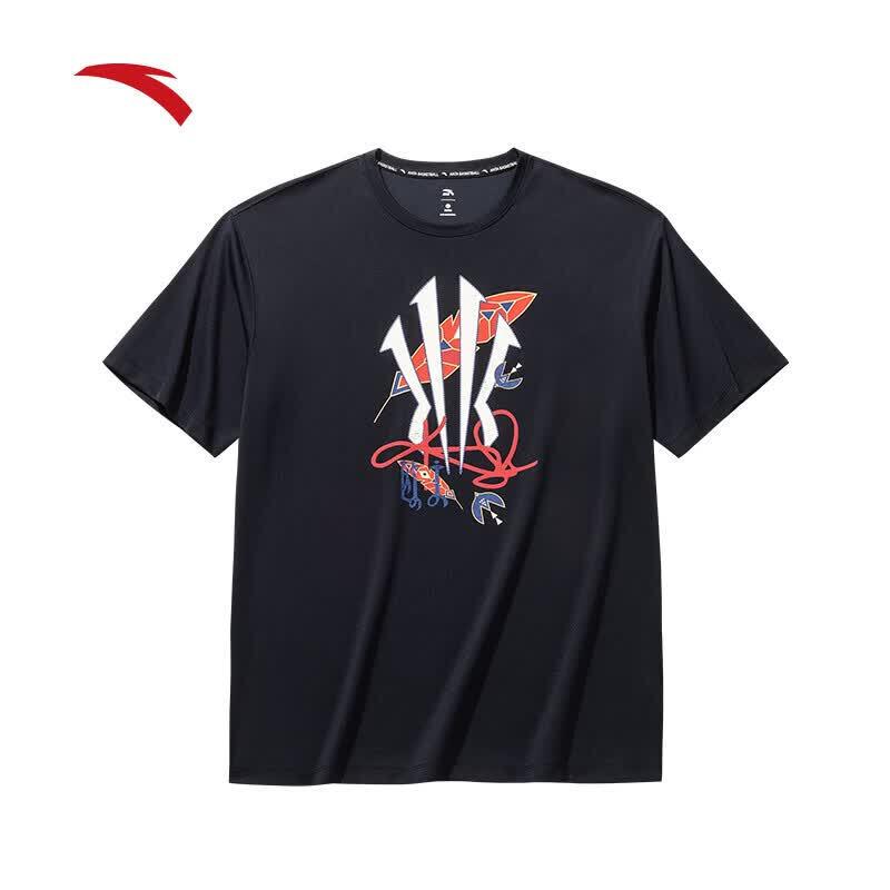 Anta Irving China Tour Trendy Short Sleeve T-Shirt