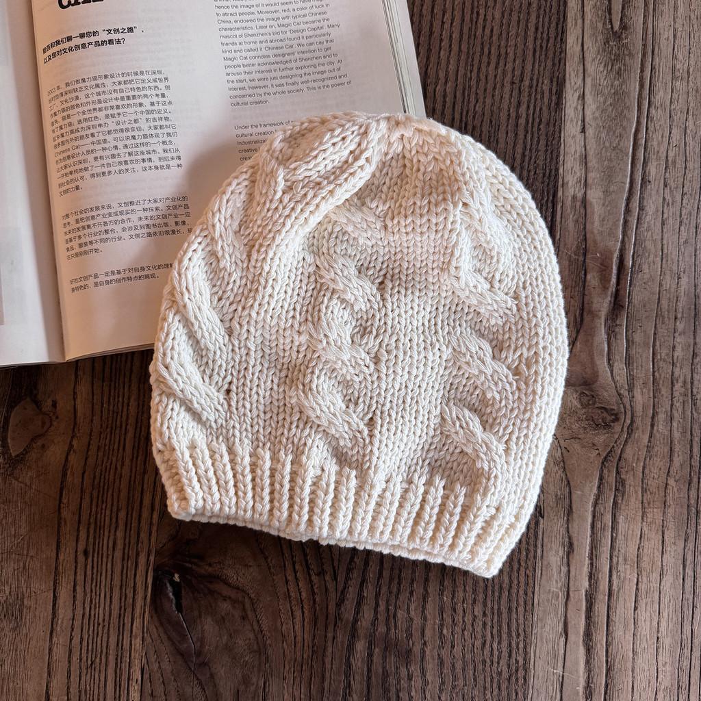 Winter Knit Hat For Men And Women Pure Color Warm Beanie Fashion Casual