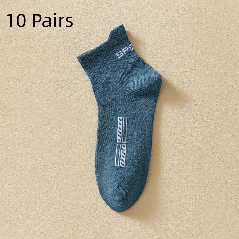 10 Pairs High Quality Lot Man Socks Casual Breathable Sweat-absorbent Socks Men Cotton Socks Run Sports Socks Men