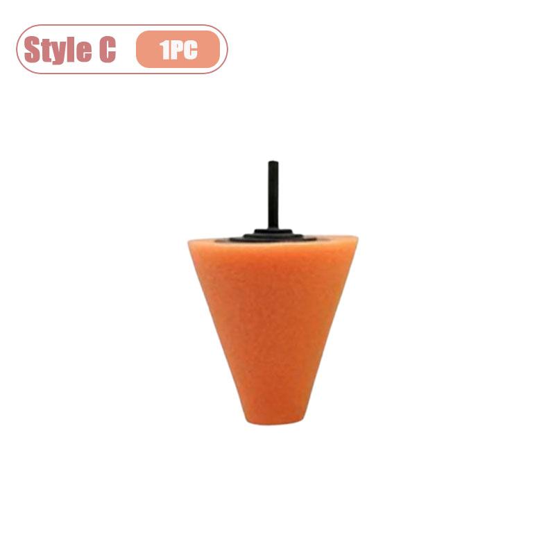 

Car Drill Polishing Sponge Pad Kit Hub Polishing Pads Metal Cone Polishing Ball for Rim Cleaning Automotive Detailing Care Tools