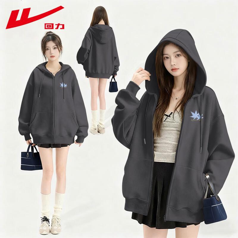 Warrior Women's Casual Hooded Zip-Up Sweatshirt