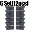 12-2x Topfdeckel-Organizer für Schranktür Verstellbare In-Schrank Topf- und Pfannendeckelhalter für Zuhause Wandmontage Topfdeckel-Organizer