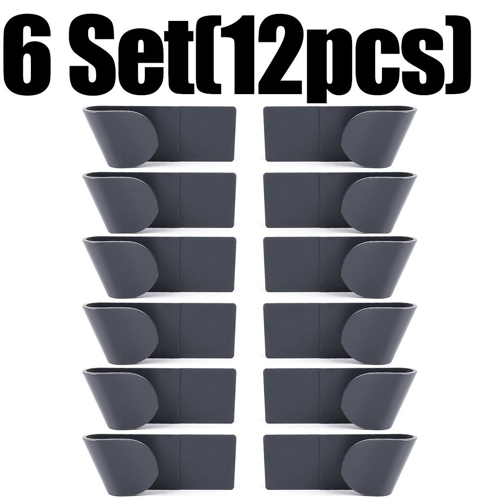 12-2x Topfdeckel-Organizer für Schranktür Verstellbare In-Schrank Topf- und Pfannendeckelhalter für Zuhause Wandmontage Topfdeckel-Organizer