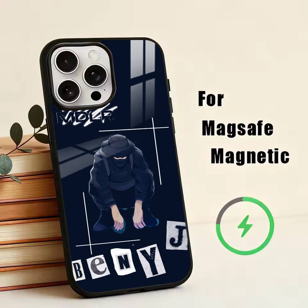 JR-Rapper -BENY JR  Phone Case For iPhone17,16,15,14,13,12,11 Plus,Pro Magnetic For Magsafe Wireless Charging