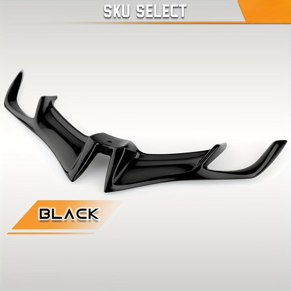 1x Motorcycle Front Wing Spoiler Carbon Fiber Look, Enhances Aerodynamics & Protects Underwing, V3 Parts Compatibility