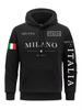 Flag Of Italy Men Hoodie Milan City Hoodies 3d Print Hoody For Man Casual Spring Autumn Clothing Top
