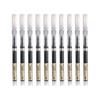 Quick-Dry Rollerball Pens, Black, 10-Pack