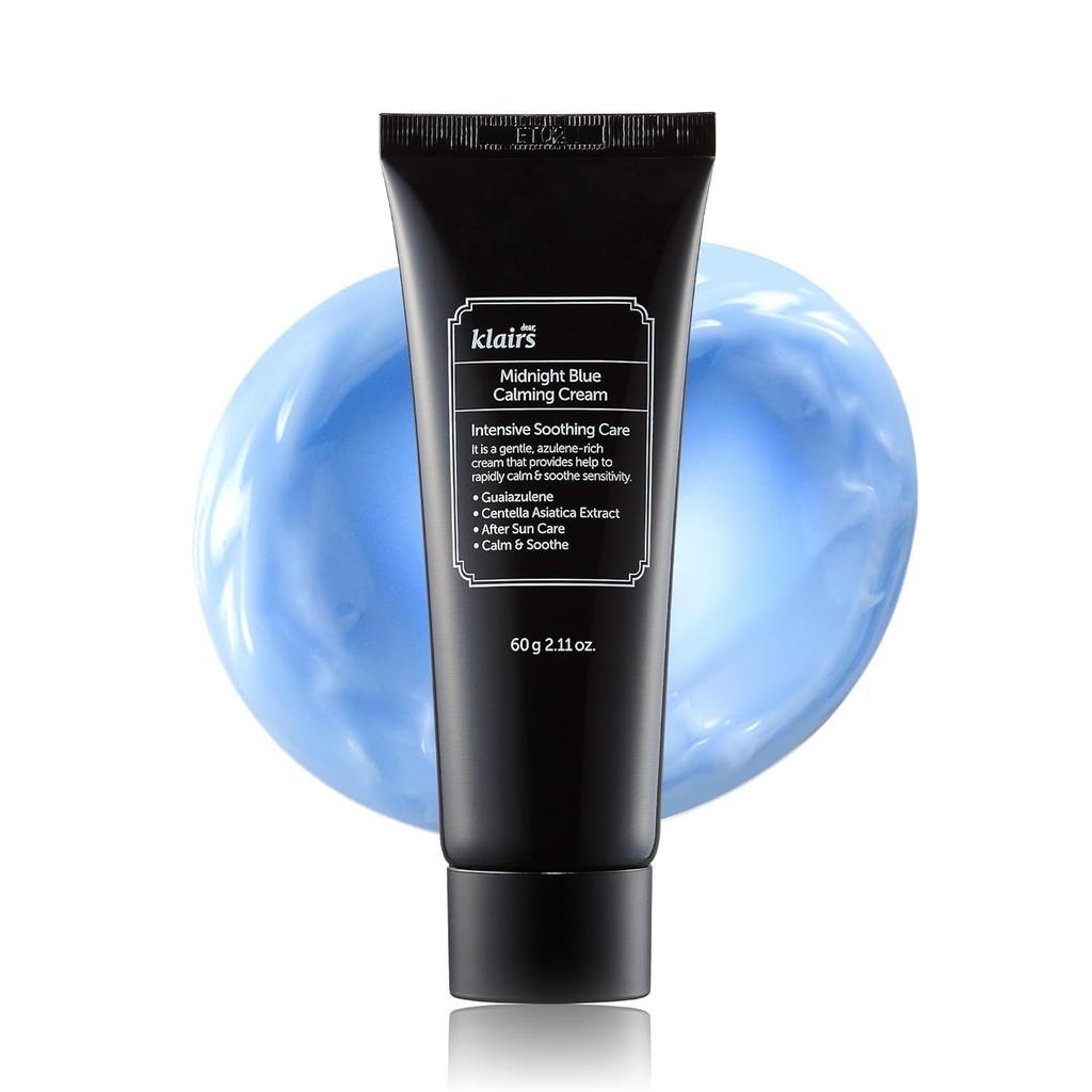 Crema Lenitiva Blu Mezzanotte Lenisce Arrossamenti Idratante Cosmetici Coreani 50ml