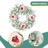 Artificial Front Door Wreath Decorative ,Reusable, Ideal Gift Hanging Ornament Spring for