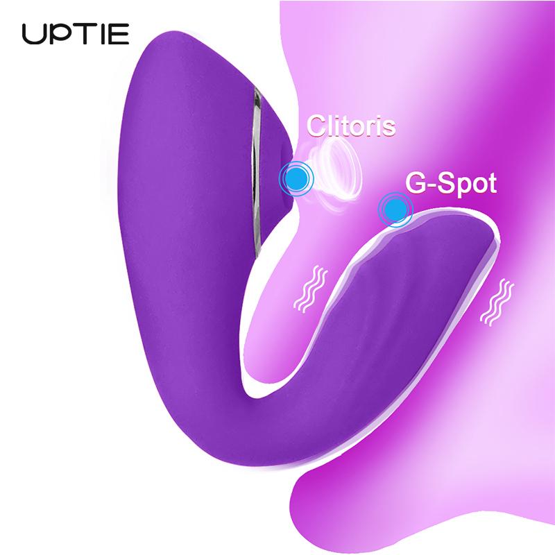 Мощный клиторный присоска G-Spot Дилдо Вибратор для женщин Вакуумный стимулятор клитора Сосание сосков Женские секс-игрушки Хорошо для взрослых 18 GM05-PU
