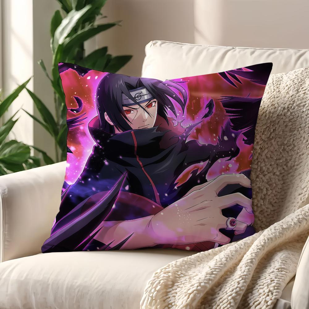 NNaruto Anime cushion cover For Pillow Printing Sofa Decoration Home Car Room Coffee Shop Office Nordic Simplicity