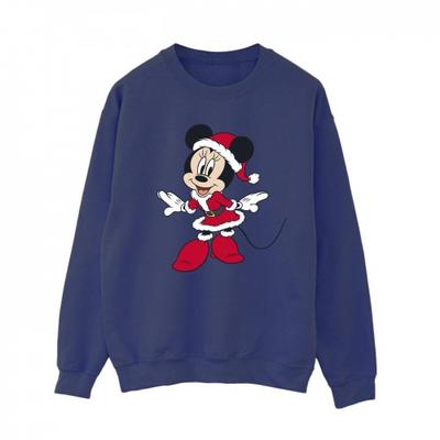 Womens/Ladies Minnie Mouse Christmas Sweatshirt
