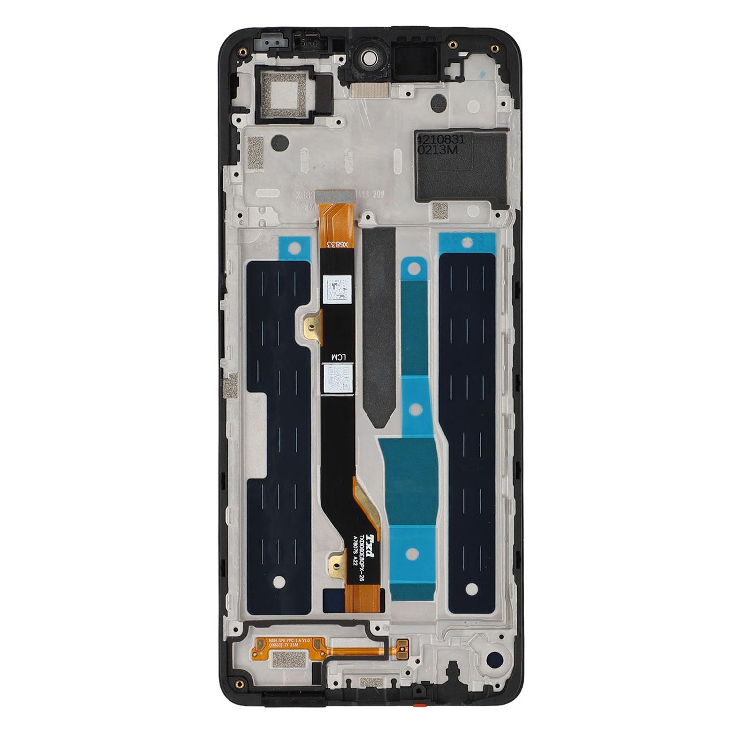 

For Infinix Note 30 4G X6833B Grade C LCD Screen and Digitizer Assembly+Frame (Without Logo) As Shown A