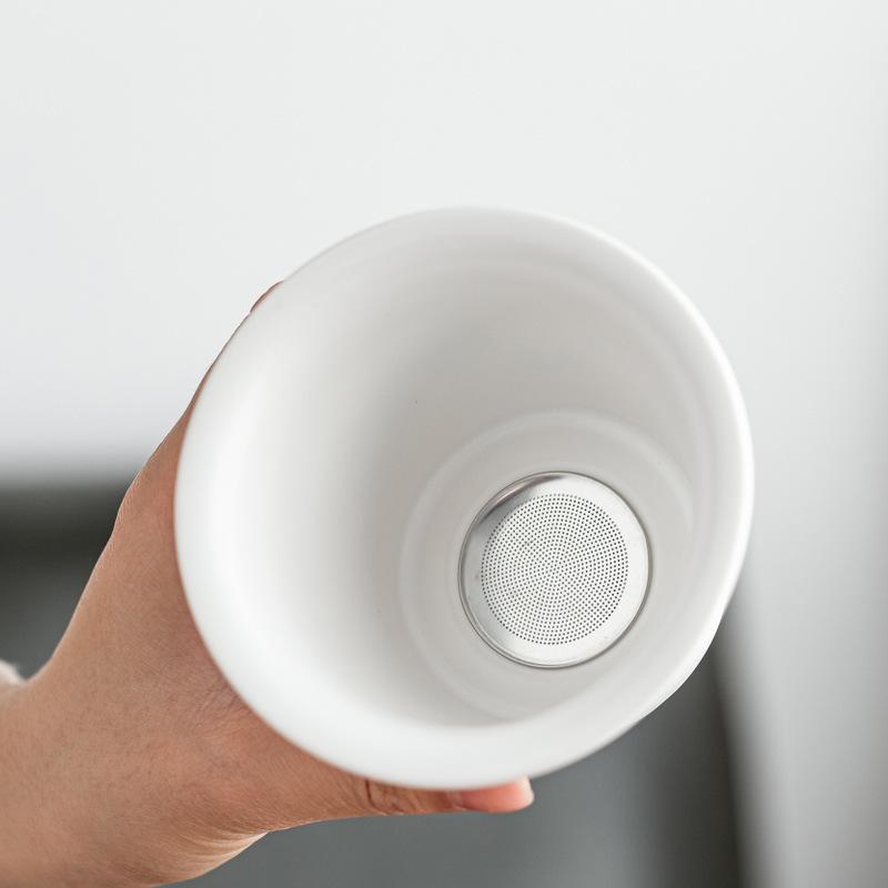 Three-Piece Teacup Office Tea Cup Boss Cup Personal Cup Ceramic Cup Custom Filter With Lid