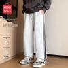 MINISO American Style Loose Fit Men's Striped Joggers