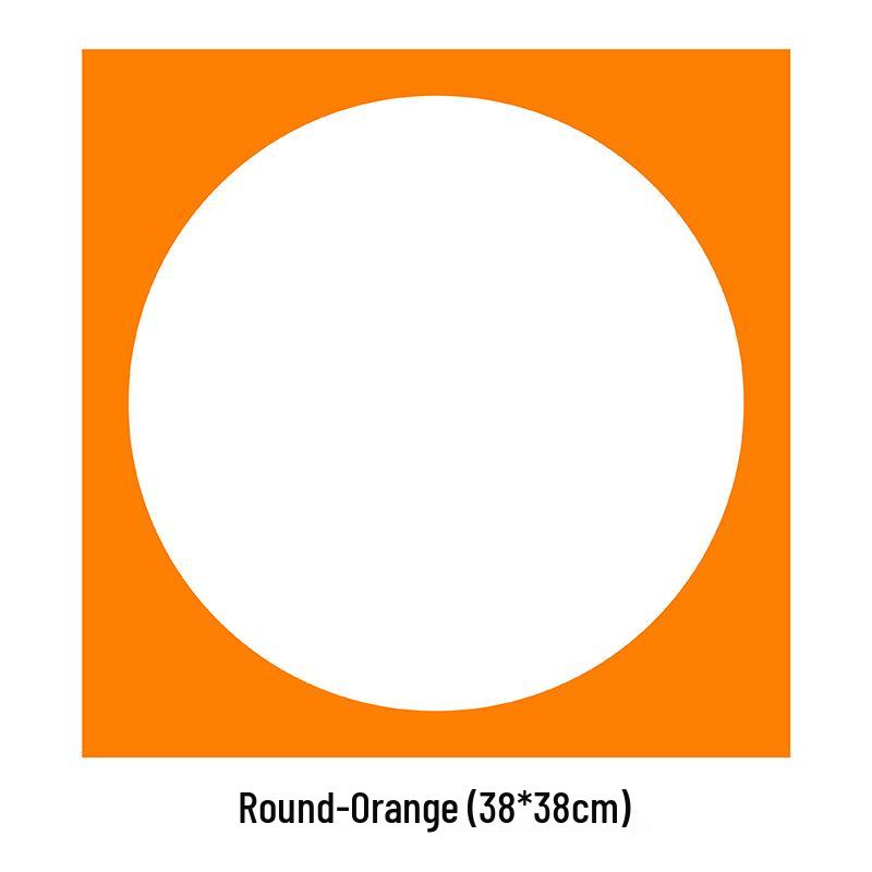 Children's Art Craft Cardstock: 20 Sheets of Colored, Thick, Square Paper with Round Borders