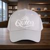 Queen Printed Adjustable Baseball Cap for Vacation Travel Streetwear Duckbill Hat