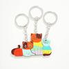 3 Pieces Matching Keychains Puzzle Keychain Set Stylish Keyrings Set Lovely Gift for Girlfriend Boyfriend Animal Lovers