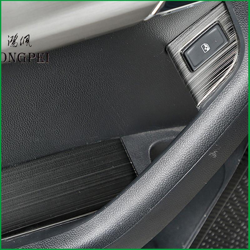 Car styling stainess steel Window Lift Switch Adjustment panel Cover Sticker Trim For Skoda Octavia A7 LHD 2014-2018 Auto Parts