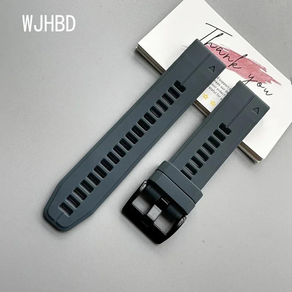 

QuickFit 22mm 26mm Watch Strap For Garmin Forerunner 965 945 935 Strap S62 S70 Instinct 2 2x Band Silicone Wristbands Accessorie QuickFit 22mm светло-синий