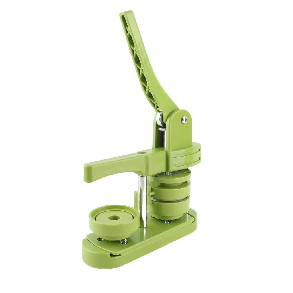 Button Maker Machine 58mm High Strength Plastic Light Easy Operation Badge Punch Press Machine with Button Parts for DIY