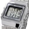 Casio A500WA-7 Basic Digital Unisex Watch, Silver-Tone Stainless Steel