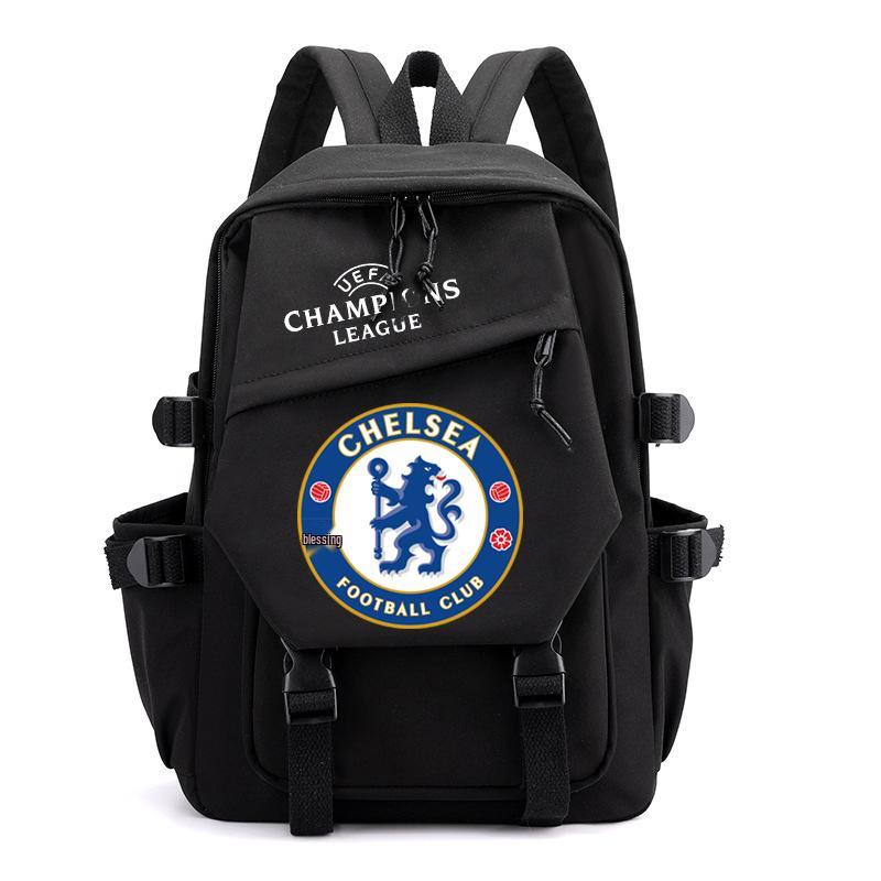 Fotbalový batoh Ligy mistrů: Real Madrid, Barcelona, PSG, Manchester City, Manchester United