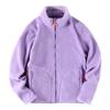 Women's Reversible Coral Fleece & Lambswool Jacket - Outdoor Warmth & Couple Style