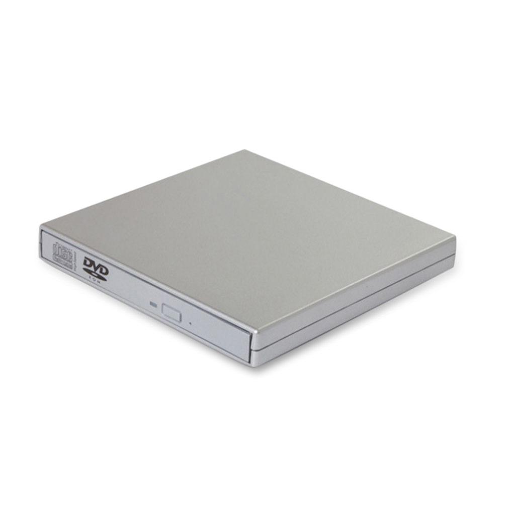 

Пластиковый ПК CD-рекордер Портативный USB-интерфейс Внутренний Уличный Бытовой DVD-драйвер Шумоподавление Ноутбук Компьютерный Плеер серебряный