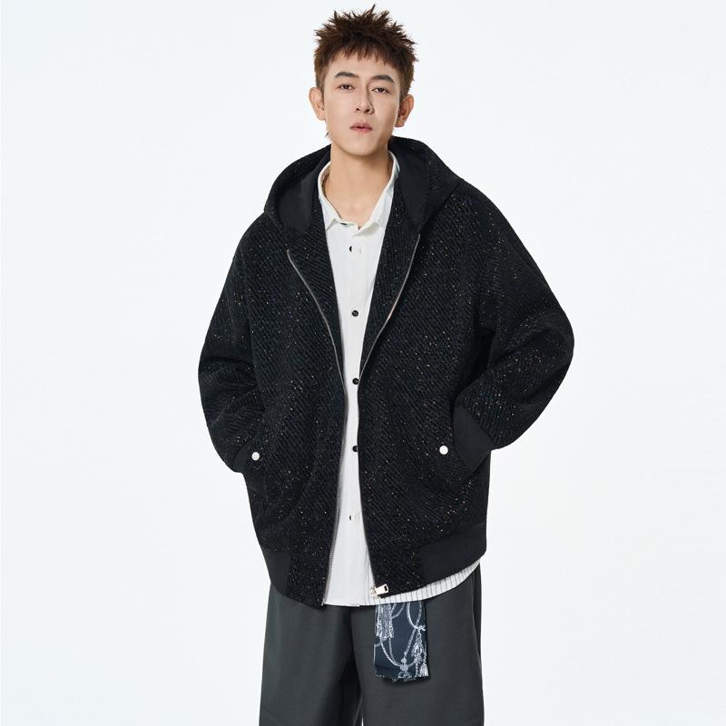 Jacket Jacket Men's Hooded Starry Sky New Sports Outdoor Autumn and Winter Loose Casual Couple Style