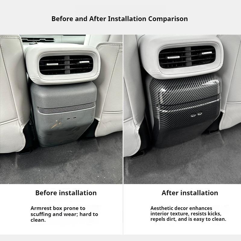 For XPeng G6 XiaoPeng G6 2026 Car Rear Seat Anti Kick Panel Protector Pad Interior