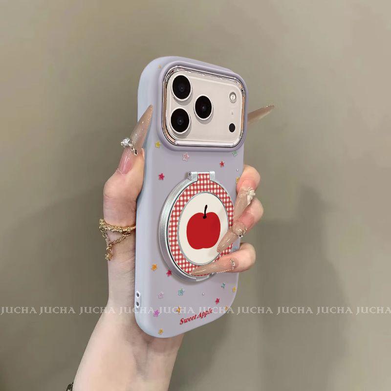 Applicable to Apple 11promax mobile phone case with bracket silicone iphone11plus niche colorful Apple stars