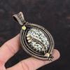 Dalmatian Jasper Pendant Copper Wire Wrapped Pendant Handmade Gemstone Pendant Copper Jewelry Amazing Pendant Gift For Her Wire Wrap Jewelry