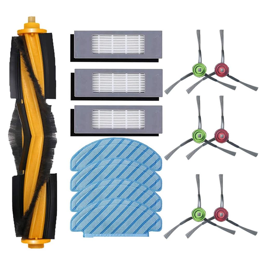 AAAF Replacement Accessories Kit Fit For Yeedi Vac/Vac Max/Vac Station Robot Vacuum, Main Brush Replacement Parts